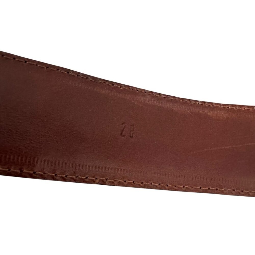 RALPH LAUREN Belt Collection Genuine Alligator Women's Size 28 black - Picture 12 of 14